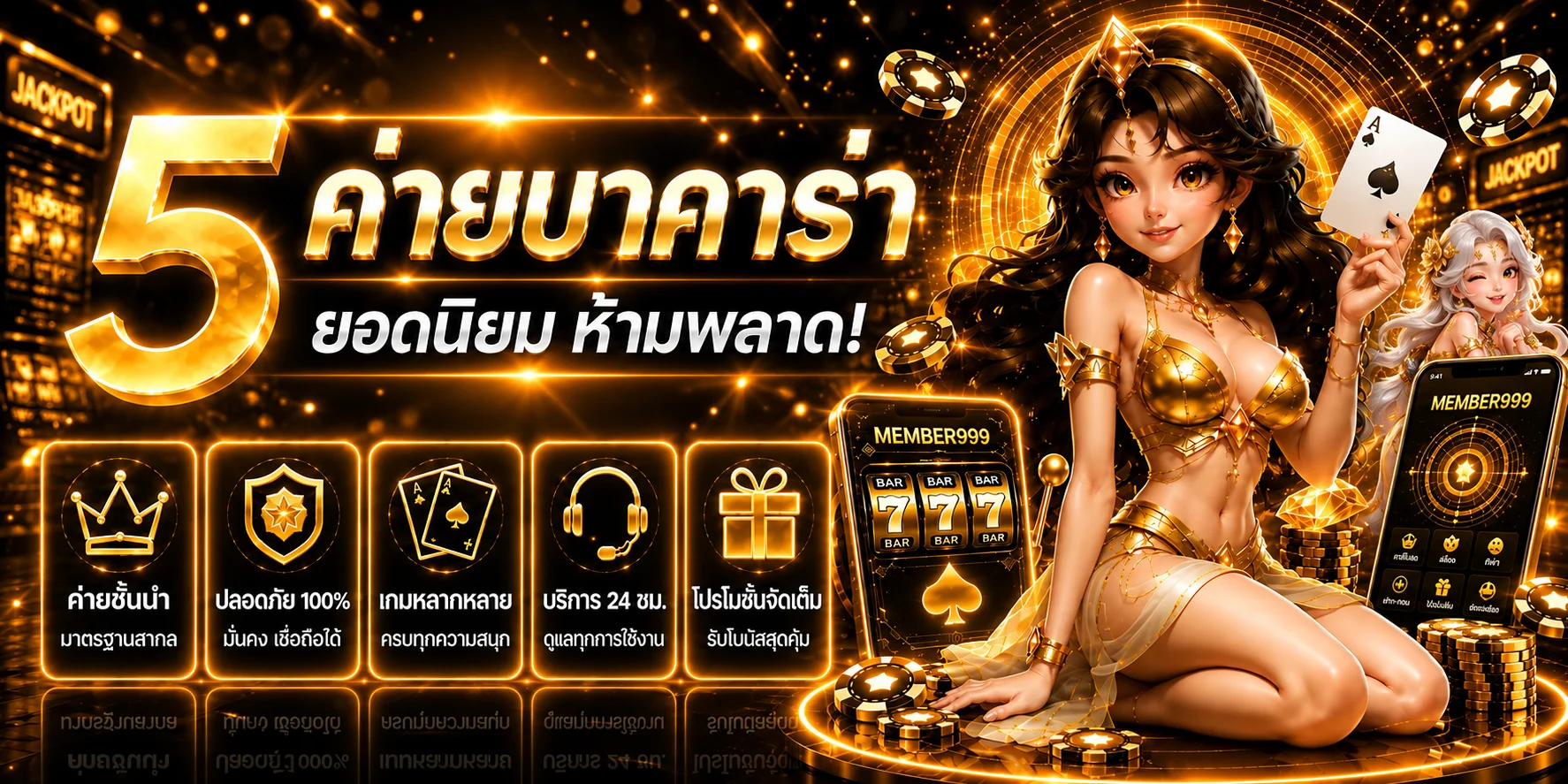 ค่ายเกมยอดนิยมใน MEMBER999